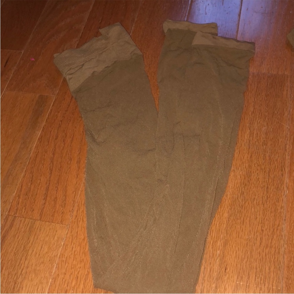 Worn Hooters panty hose